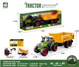 OBL10401124 - 灯光音效,惯性农夫车头+自缷后斗