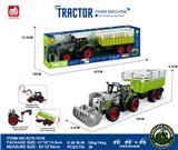 OBL10401154 - 惯性带夹农夫车头+围栏后斗