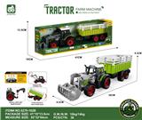 OBL10401156 - 灯光音效,惯性带夹农夫车头+围栏后斗
