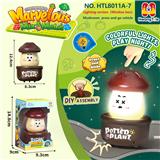 OBL10401318 - 果蔬类按压车
蘑菇按压滑行车
按压车 卡通车按压滑行
压力车 按压萌趣车
DIY积木底座拆卸
（七彩渐变灯光版）
（产品采用UV工艺）