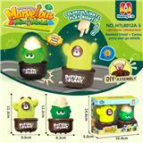 OBL10401335 - 果蔬类按压车（不同款两只装）
仙人掌+竹笋、按压滑行车组合
按压车 卡通车按压滑行
压力车 按压萌趣车
DIY积木底座拆卸
（七彩渐变灯光版）
（产品采用UV工艺）