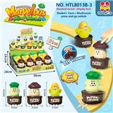 OBL10401347 - 果蔬类按压车（3款混12只一展示盒）
大葱头+玉米+蘑菇、按压滑行车
按压车 卡通车按压滑行
压力车 按压萌趣车
DIY积木底座拆卸
（产品采用UV工艺）