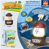 OBL10401356 - 果蔬类按压车
蘑菇按压滑行车
按压车 卡通车按压滑行
压力车 按压萌趣车
DIY积木底座拆卸
（七彩渐变灯光版）
（产品采用UV工艺）