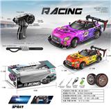 OBL10401405 - 2.4G20Km时速7.4v漂移车*炫酷灯光*喷雾