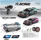 OBL10401406 - 2.4G20Km时速7.4v漂移车*炫酷灯光*喷雾