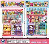 OBL10401607 - 梦幻超市售卖店过家家2款混装吸板