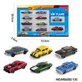 OBL10403363 - 6款1:64风火轮合金车10只装