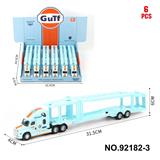 OBL10403997 - 美式双层平板拖车        6只/展示盒