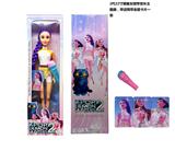 OBL10404434 -  2代  K-POP 猎魔女团动画版22寸吹瓶身体带主题曲音乐芭比带金貂卡片一条大话筒