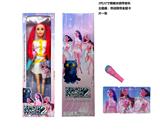 OBL10404436 -  2代  K-POP 猎魔女团动画版22寸吹瓶身体带主题曲音乐芭比带金貂卡片一条大话筒