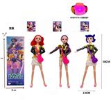 OBL10404506 - 猎魔女团K-POP22寸17关节8D窗盒包装袋灯光音乐主题曲鲁米佐伊米拉搪胶公仔