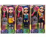 OBL10405560 - 卡通12D  真眼珠28寸吹瓶猎魔娃娃带音乐主题曲带卡通音乐棒  带头圈主题套装  3款混装