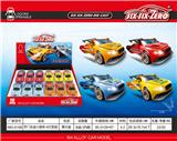 OBL10405799 - 开门合金小跑车（4只混装）