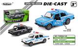 OBL10406236 - 12CM 开车门 拉达合金警车 回力