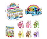 OBL10406806 - 硅胶拉布布零钱包盲盒随机混装