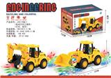 OBL10413603 - 电动万向工程车，灯光+音乐
3AA不包电