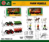 OBL10414101 - 回力合金农夫车套装