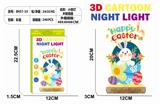 OBL10414155 - 新款卡通发光小夜灯-复活节兔子