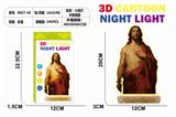 OBL10414164 - 新款卡通发光小夜灯-耶稣