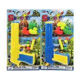 OBL10414190 - 实色软弹乒乓球枪套装