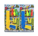 OBL10414191 - 实色软弹乒乓球枪套装