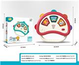 OBL10414704 - 音乐手摇铃（桃红/绿色 两色混装）