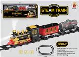 OBL10414768 - 仿真蒸汽电动轨道火车