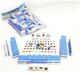 OBL10414804 - 英文版益智儿童麻将(天蓝色）