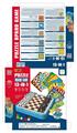 OBL10415111 - 13合1棋（磁性）
国际象棋2+国际跳棋+双陆棋+跳棋+黄色飞行棋+蛇棋,+西班牙飞行棋+天鹅棋+兰色飞行棋+斗兽棋+井字棋+五子棋