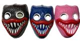 OBL10415895 - 普通彩色鬼脸面具