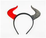 OBL10415926 - 双色牛角头饰