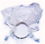 OBL10415965 - 普通头饰加双层纱加吊饰