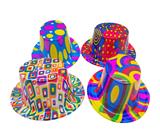 OBL10416121 - 彩印小平帽12只装1袋