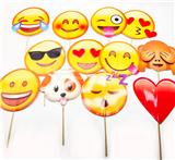 OBL10416196 - 卡头袋12PCS笑脸纸卡