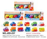 OBL10416272 - 搪胶城市车4只装
（车子滑行）