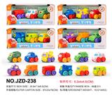 OBL10416273 - 搪胶城市车3只装
（车子滑行）