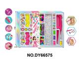 OBL10416416 - 女孩过家家多功能编发穿珠器+DIY串珠+戒指+发夹+精美发绳