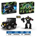 OBL10416689 - 益智城市积木双回力Q版变形越野奔驰G63（110PCS）4款混装