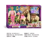 OBL10416964 - 11.5寸温馨马场女孩与马