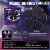 OBL10417023 - 蓝牙音乐旋风款拳击机5键成品黑色+布手套