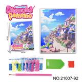 OBL10417254 - 风景系列-点钻相框5D钻石画(40x50CM)