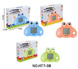 OBL10417370 - 解压益智掌上经典卡通青蛙造型游戏机（俄罗斯方块）2*AG13包