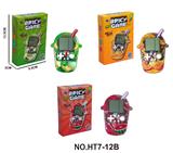 OBL10417379 - 解压益智掌上经典奶茶杯游戏机（俄罗斯方块）2粒7号不包