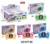 OBL10417387 - 解压益智掌上经典游戏机（俄罗斯方块）2粒7号不包12PCS在入一个展示盒