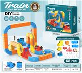 OBL10418170 - 悬浮灯光轨道火车