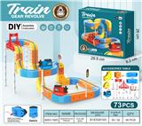 OBL10418171 - 悬浮灯光轨道火车