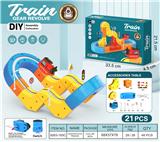 OBL10418175 - 悬浮灯光轨道火车