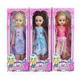 OBL10418501 - 18寸空身音乐女孩(三款混装)