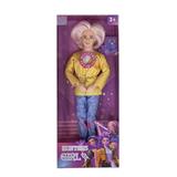 OBL10418590 - 1比1 K-POP 猎魔男团真人版  11.5寸11关节实身带七彩灯光主题曲