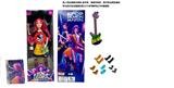 OBL10420557 - K-POP 猎魔女团真人版11.5寸12关节实身带七彩灯光主题曲Rumi鲁米打歌芭比带金貂卡片一张带摇滚吉他